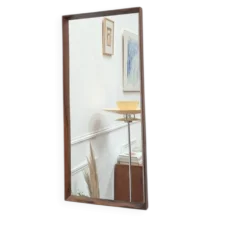 Miroir scandinave en palissandre