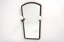 Miroir scandinave en teck "GT 7239" Glas & Trä, 105x55cm, Suède, 1950