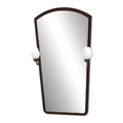 Miroir scandinave en teck 