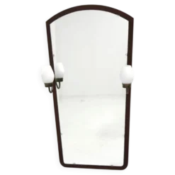 Miroir scandinave en teck 