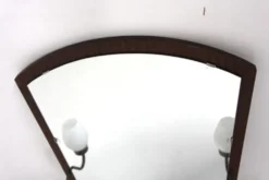 Miroir scandinave en teck 
