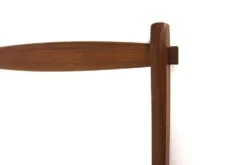 Miroir scandinave en teck, 95x45cm, Suède, 1960