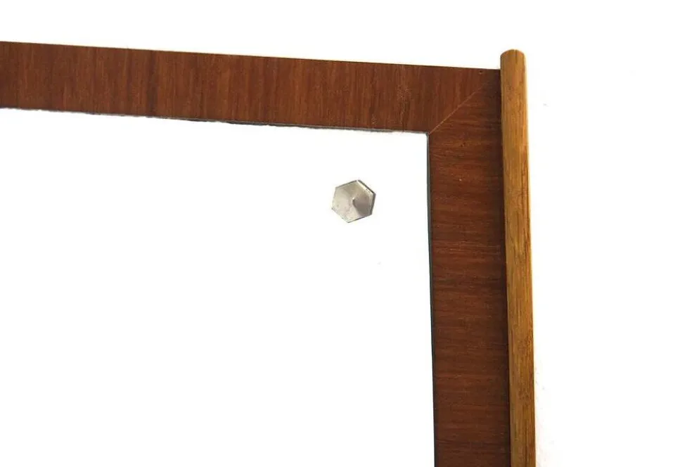 Miroir scandinave "Mod 220", Johansfors Spegelfabrik, Suède, 1960, 101cm x 48cm