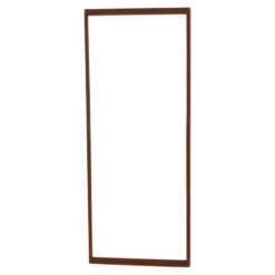 Miroir scandinave "No 144" Kai Kristiansen, Danemark, 1960, 105x43cm
