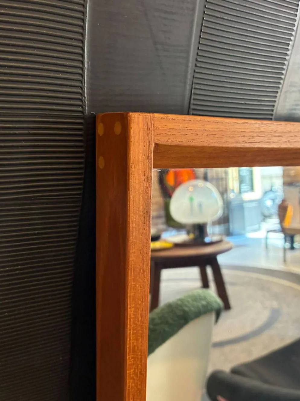 Miroir scandinave par Aksel Kjersgaard, années 1970
