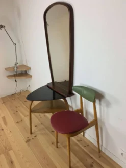 Miroir scandinave à tablette 116x68 cm