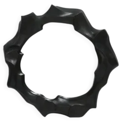 Miroir sculptural en grès
