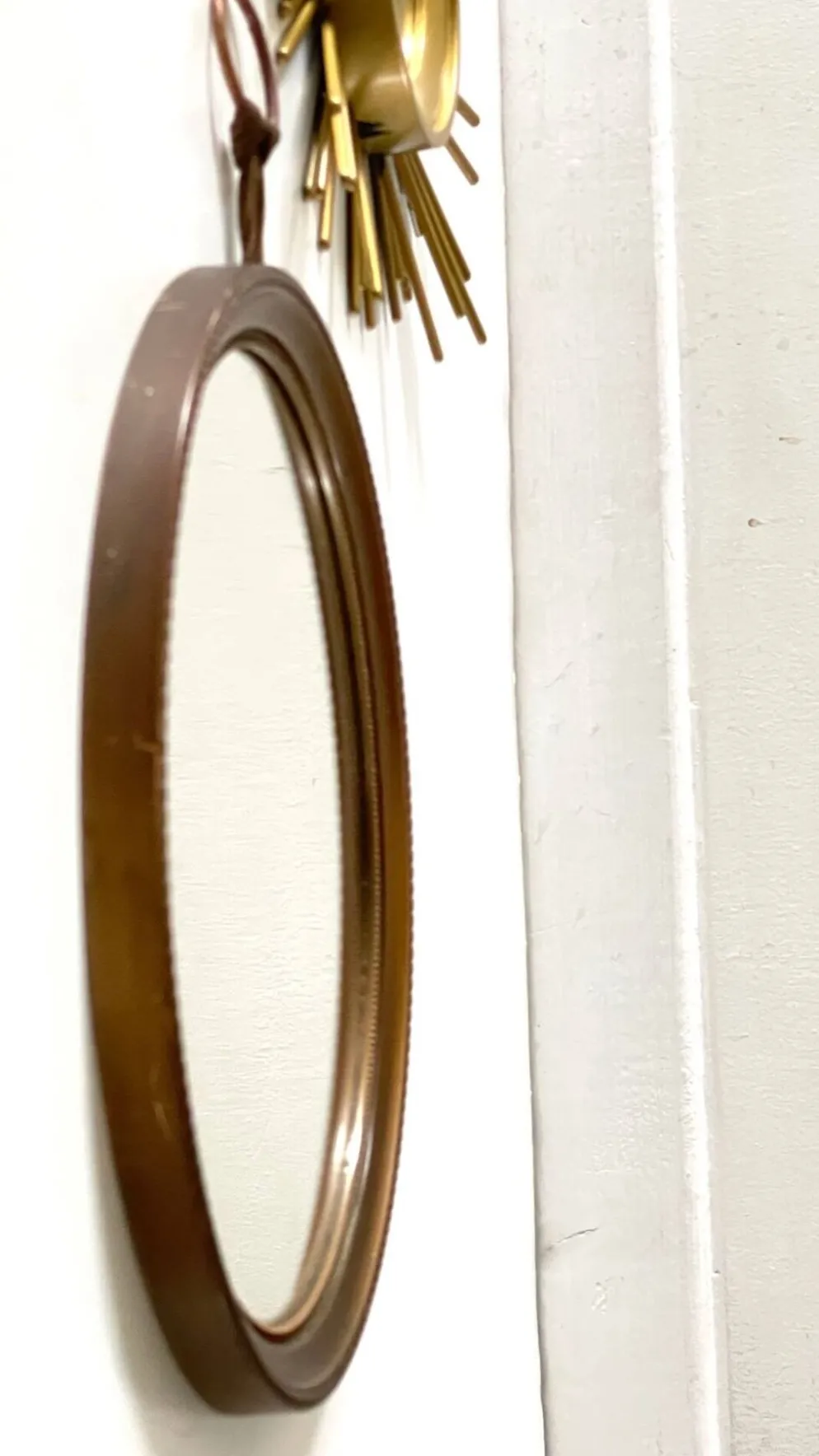 MIROIRS Dorés SOLEIL Vintage