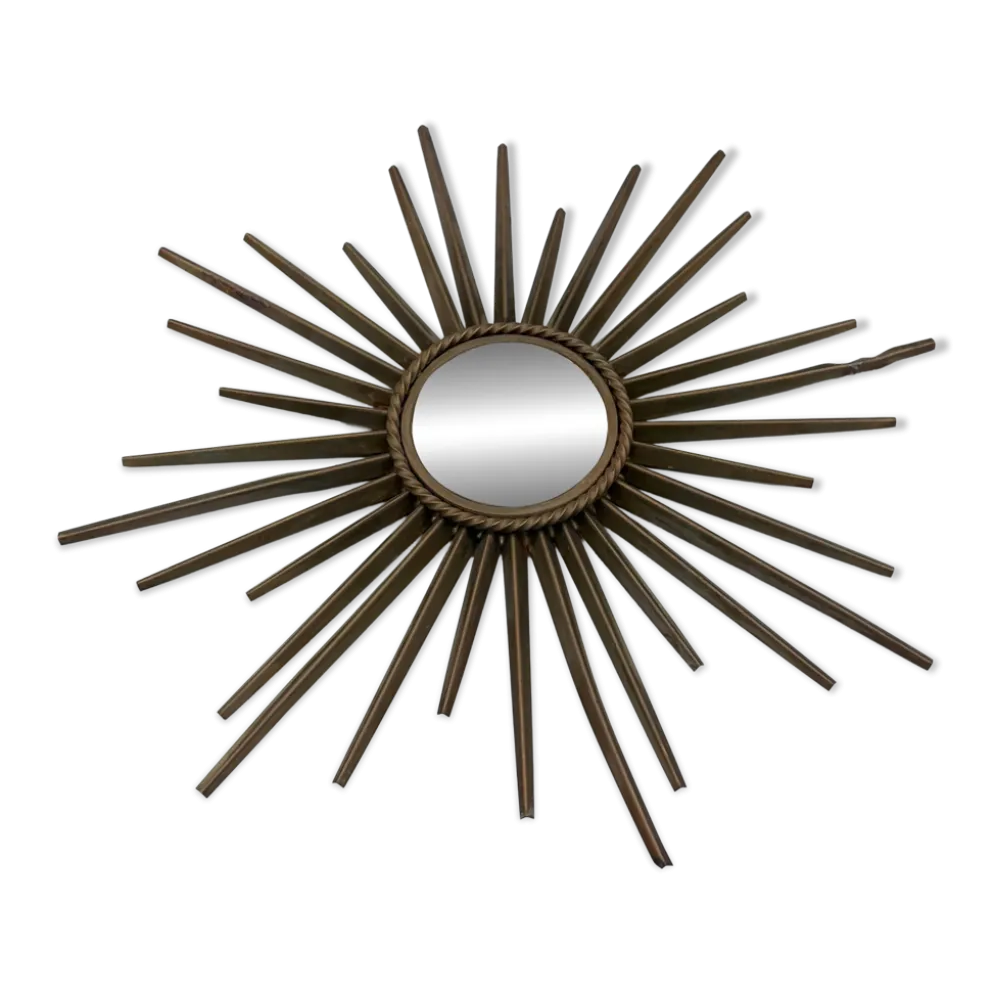 Miroir "Soleil" Chaty Vallauris, France, 1950s
