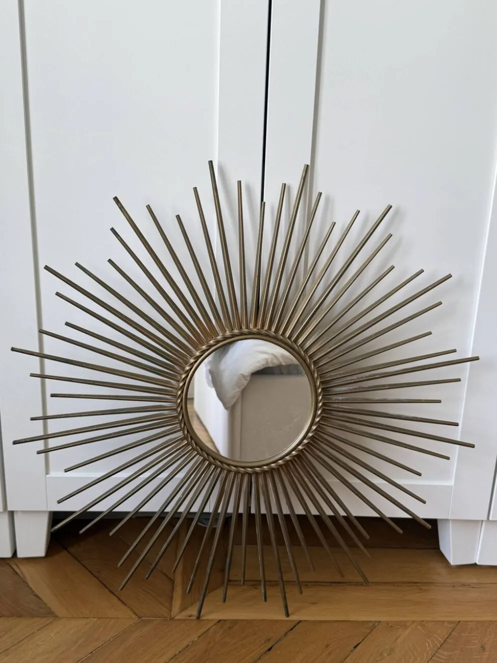 Miroir soleil Chaty Vallauris signé