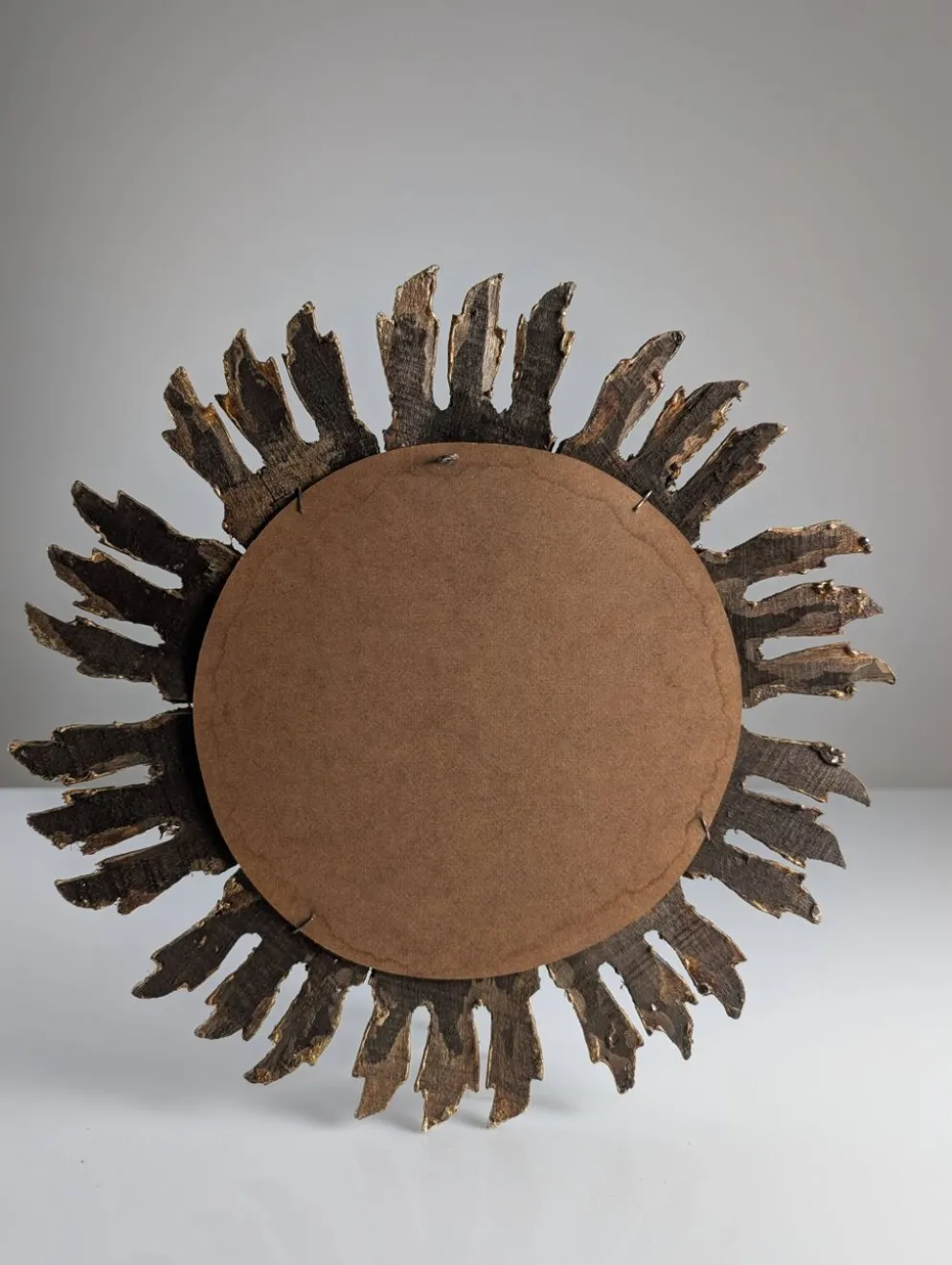 Miroir soleil doré, années 1960