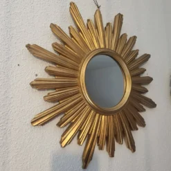 Miroir soleil, made in Italie, 1960, 70, vintage