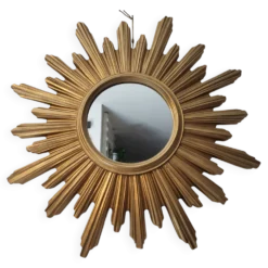 Miroir soleil, made in Italie, 1960, 70, vintage
