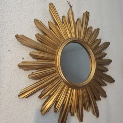 Miroir soleil, made in Italie, 1960, 70, vintage