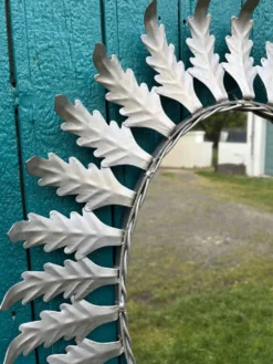 Miroir soleil Sunbunst vintage métal 1960