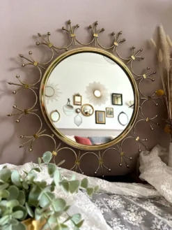 Miroir soleil vintage