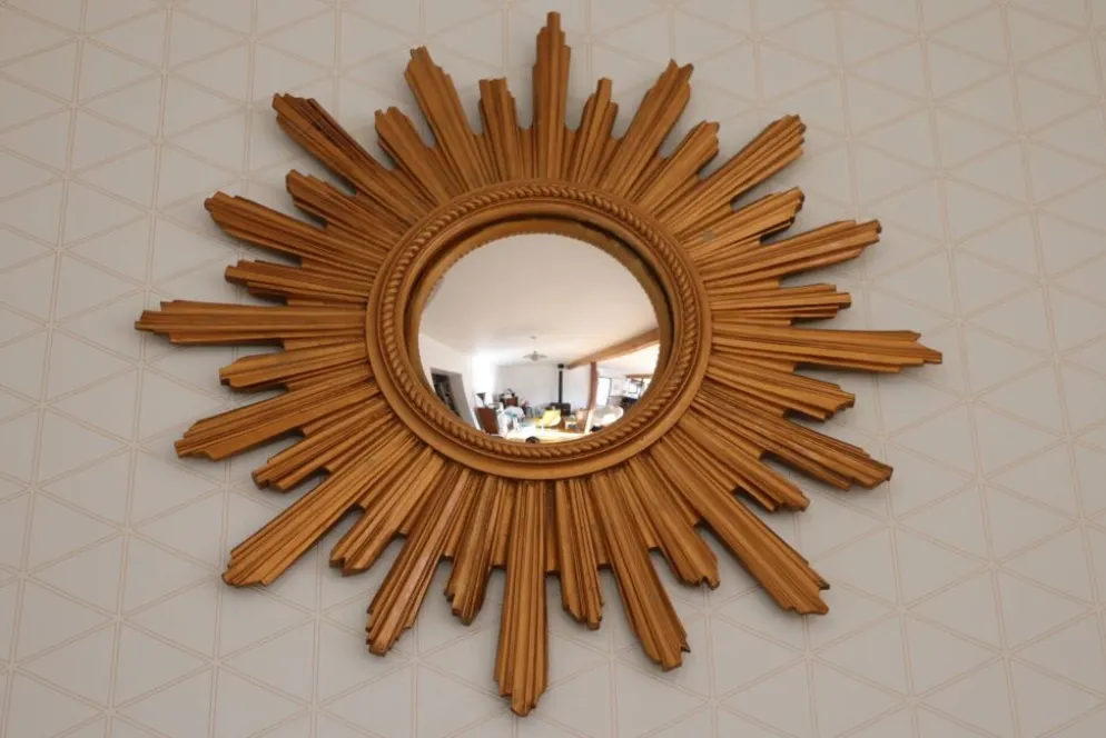 Miroir sorcière résine 595mm