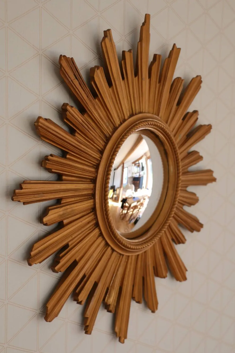 Miroir sorcière résine 595mm