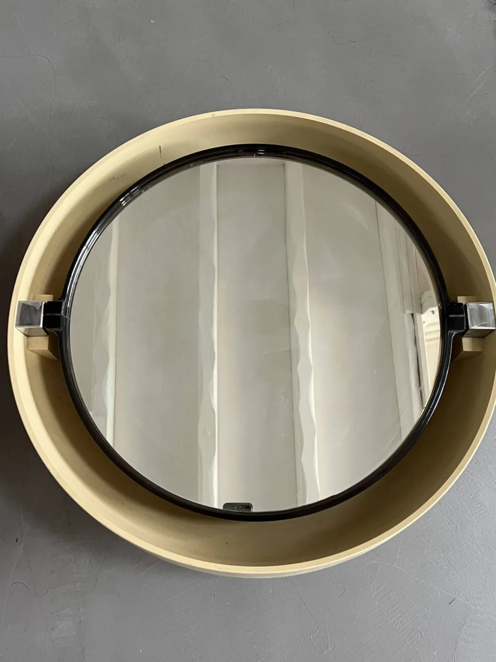 Miroir Space Age Allibert, années 1970