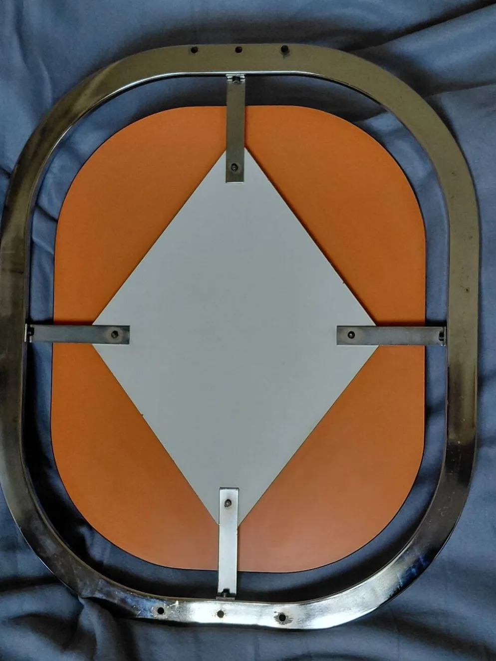 Miroir style Bauhaus fin 1960