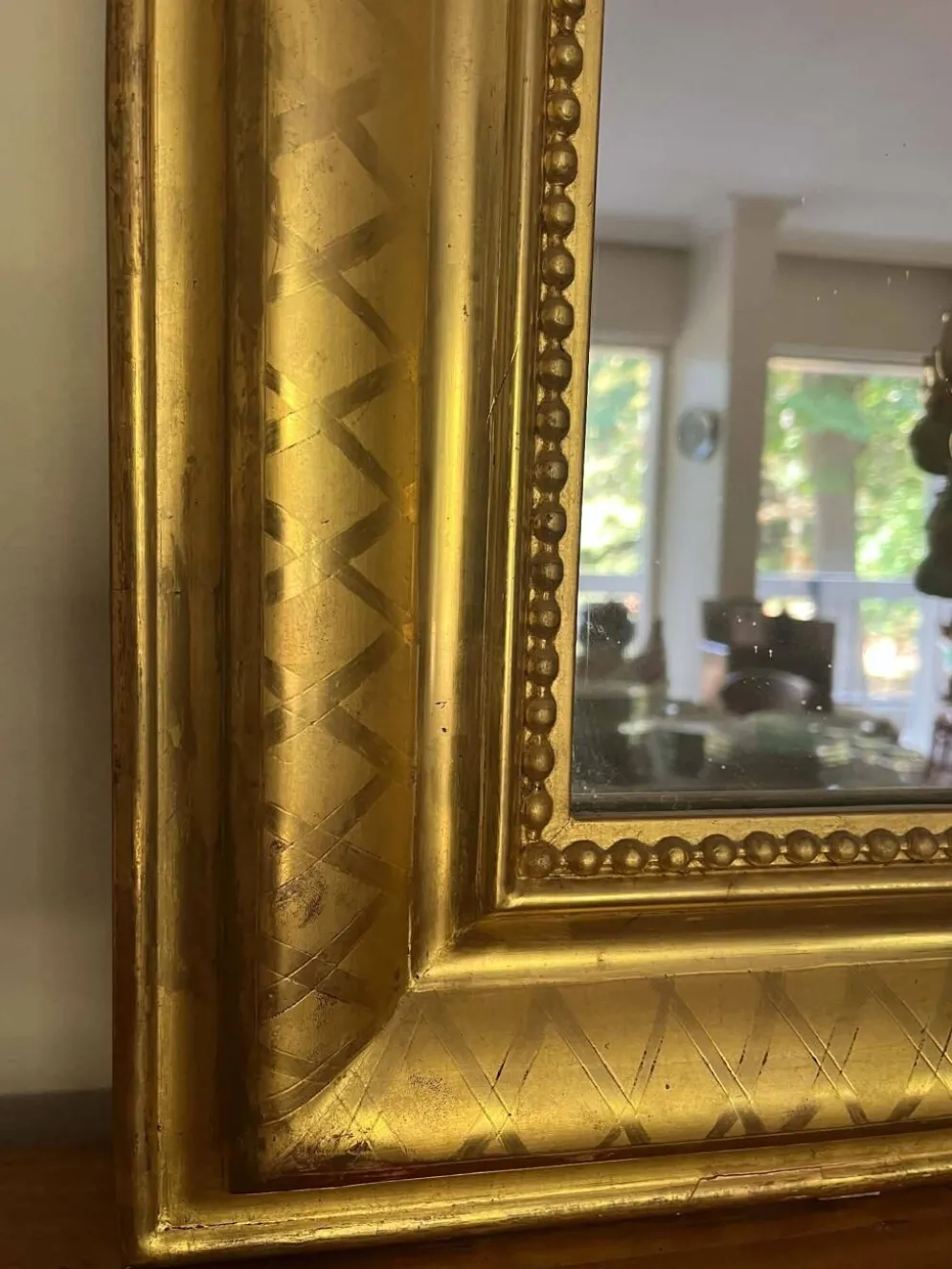 Miroir style Louis-Philippe