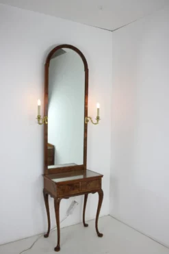 Miroir sur console des années 1920, Tchécoslovaquie