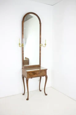 Miroir sur console des années 1920, Tchécoslovaquie