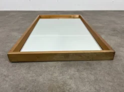 Miroir trapèze années 60 style scandinave 82 x 45 cm