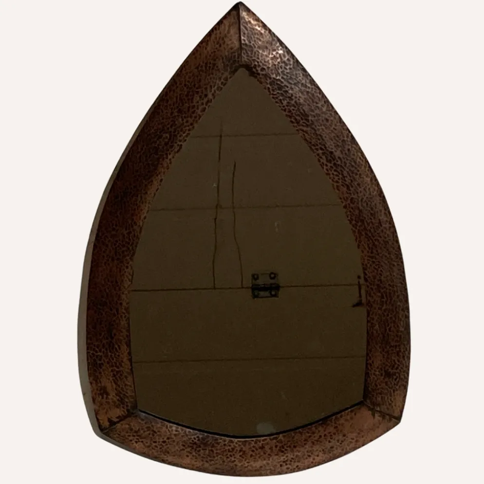 Miroir triangle hollandais art déco b30x44