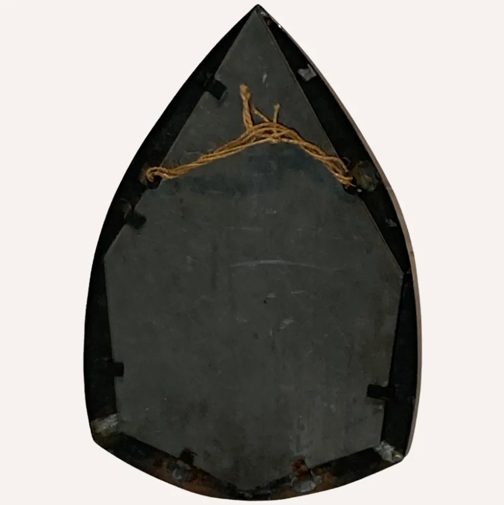Miroir triangle hollandais art déco b30x44