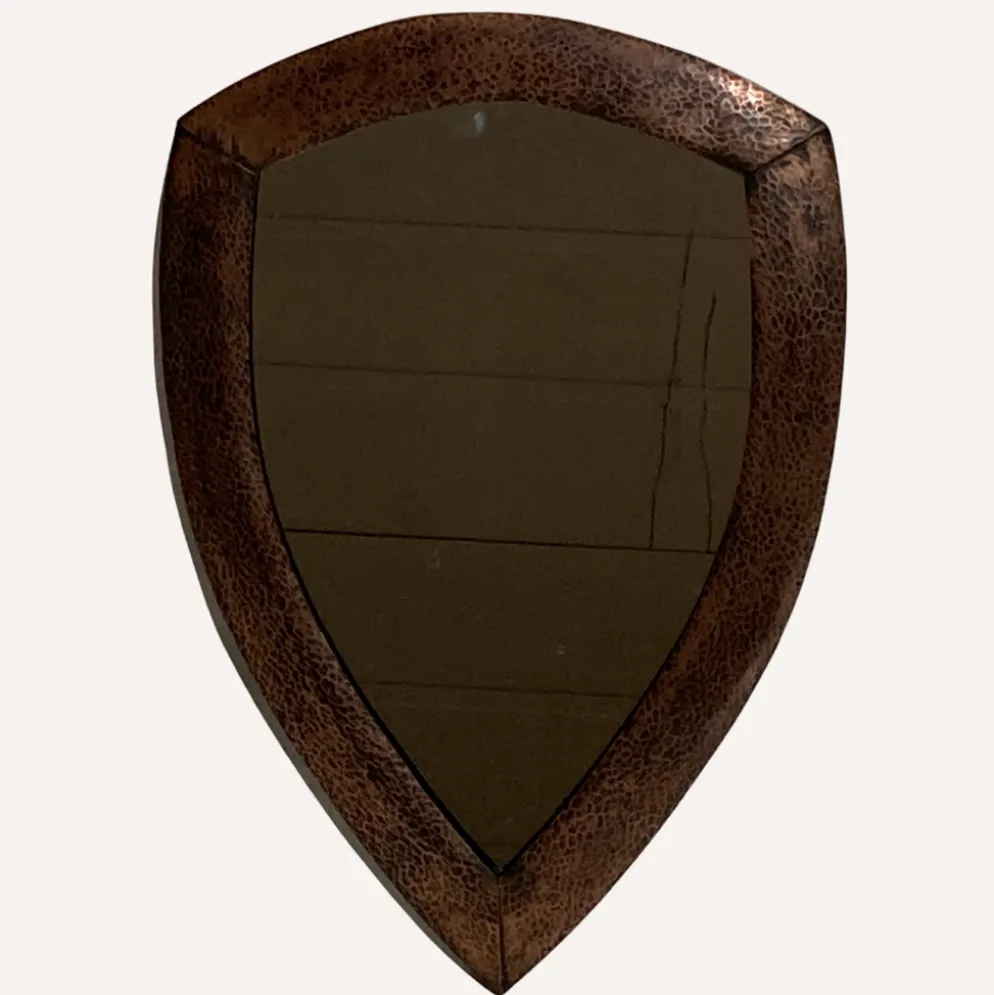 Miroir triangle hollandais art déco b30x44