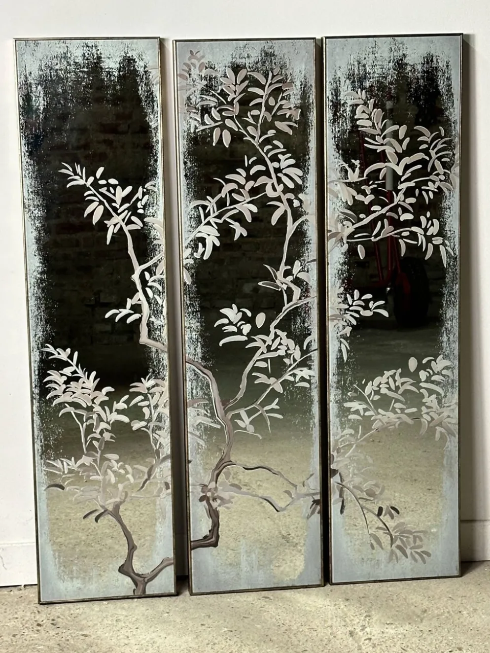 Miroir triptyque années 2000
