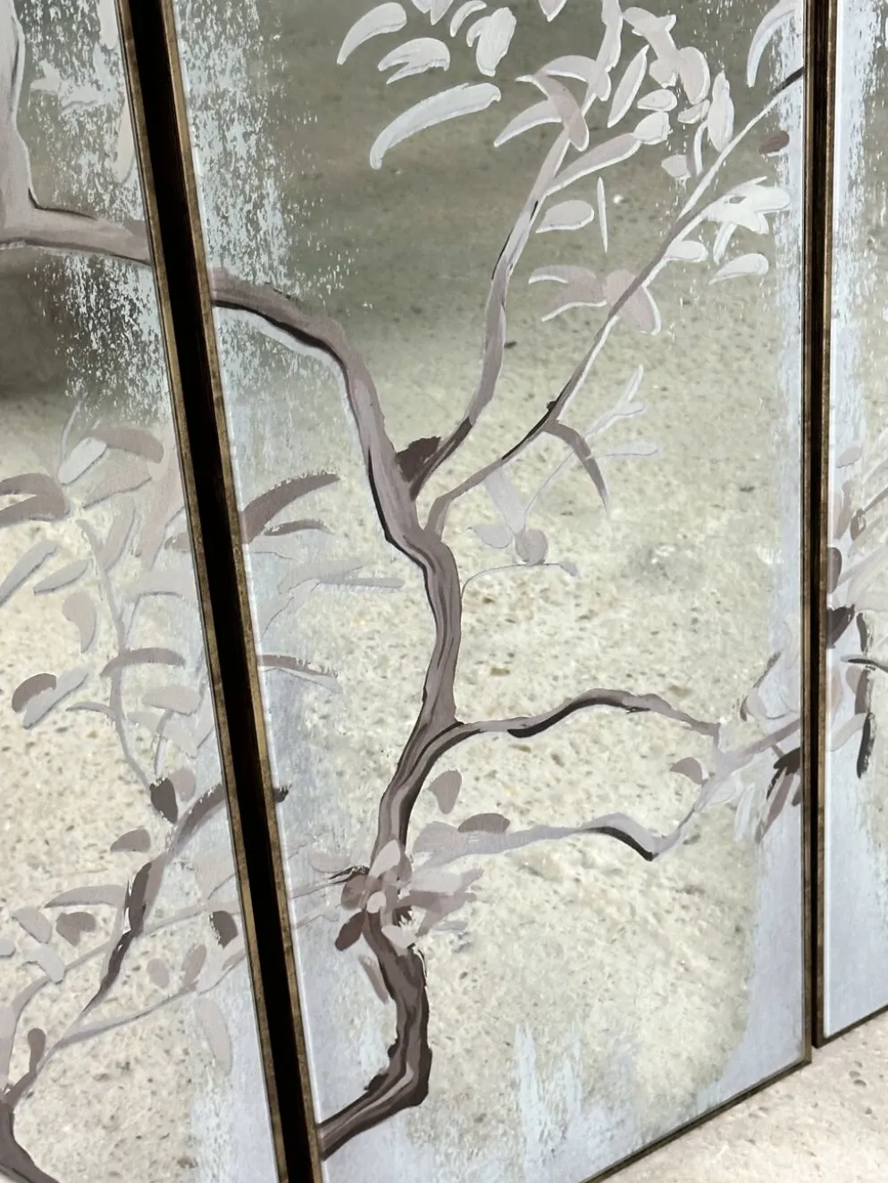 Miroir triptyque années 2000