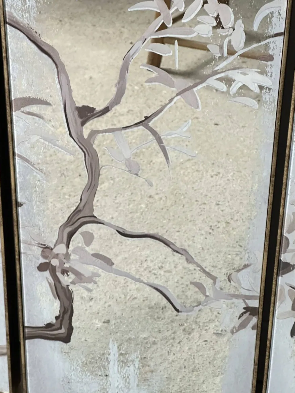 Miroir triptyque années 2000