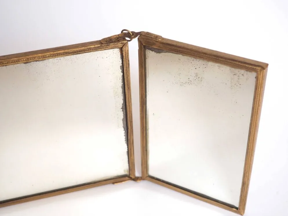 Miroir triptyque années 1900