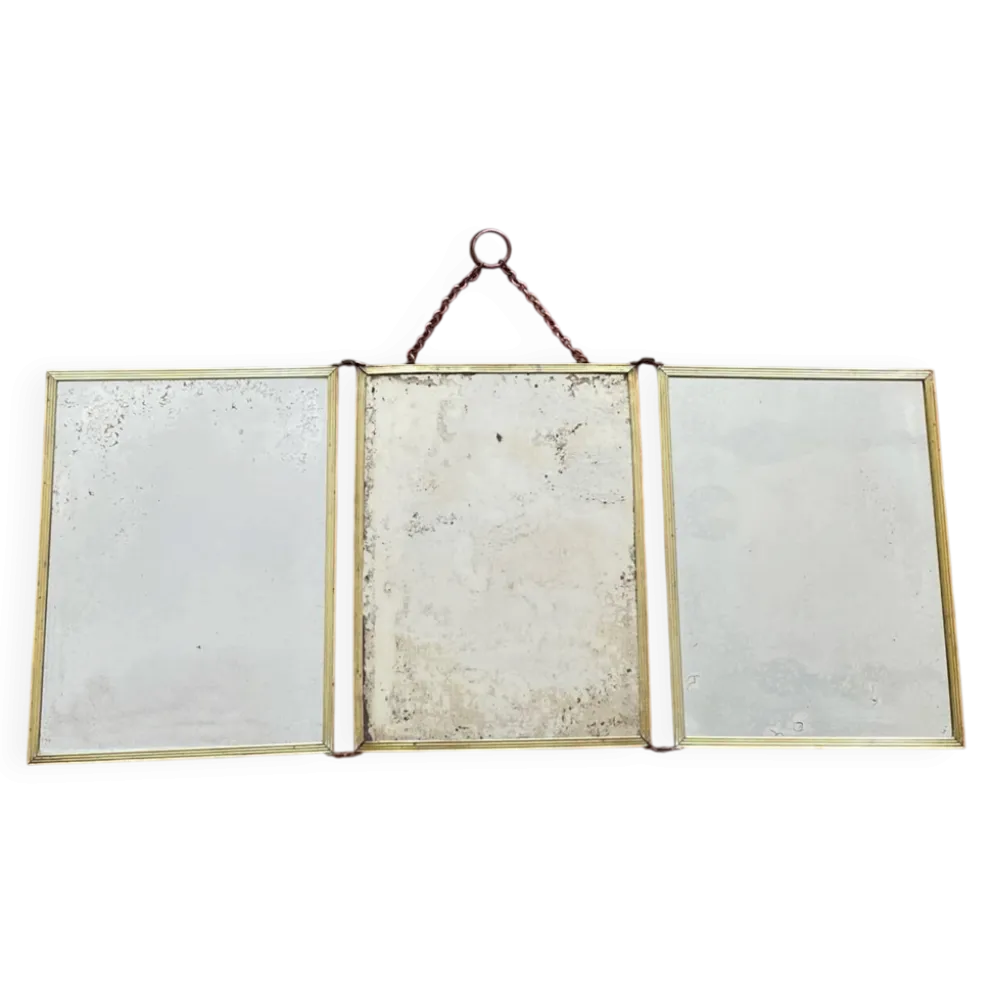 Miroir Triptyque antique