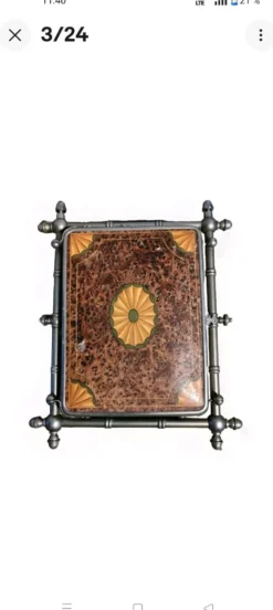 Miroir triptyque 1900 biseauté Barbier