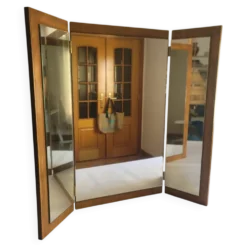 Miroir triptyque - bois massif