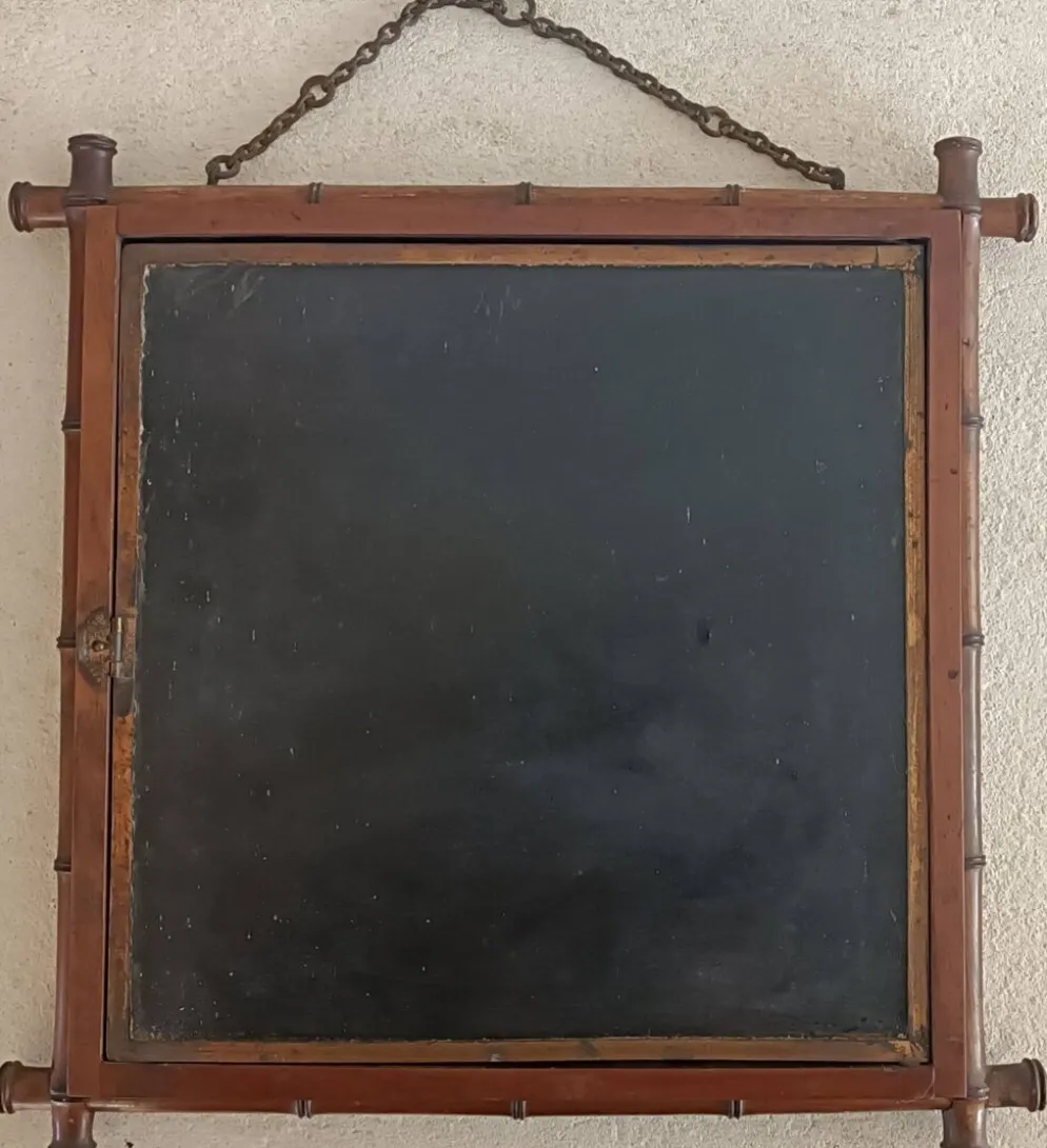 Miroir triptyque de barbier