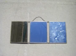 Miroir triptyque de barbier