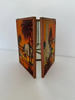Miroir triptyque de barbier orientaliste, 1920