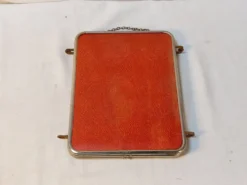 Miroir triptyque de barbier vintage