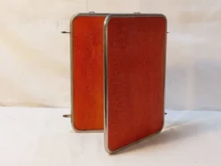 Miroir triptyque de barbier vintage