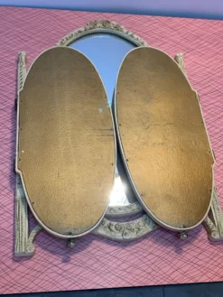 Miroir triptyque de coiffeuse