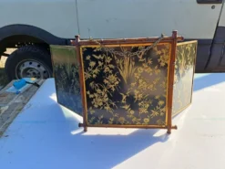 Miroir Triptyque 1876 : L.B