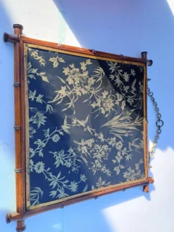 Miroir Triptyque 1876 : L.B