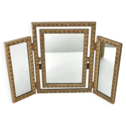 Miroir triptyque vintage 1950