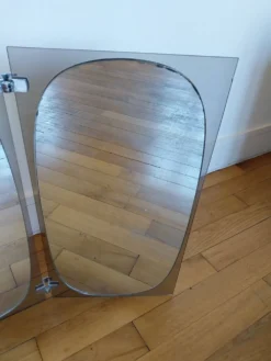 Miroir tryptique Fontana arte vintage