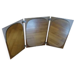 Miroir tryptique Fontana arte vintage