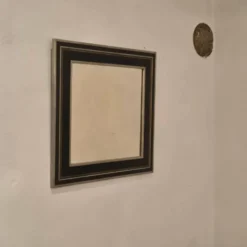 Miroir Uno Åhren, étain, laiton, Firma Svenskt Tenn